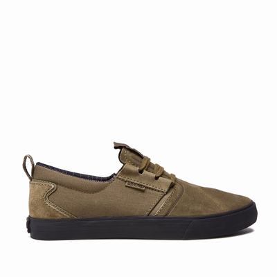 Férfi Supra FLOW Deszkás Cipő HU165970 Khaki